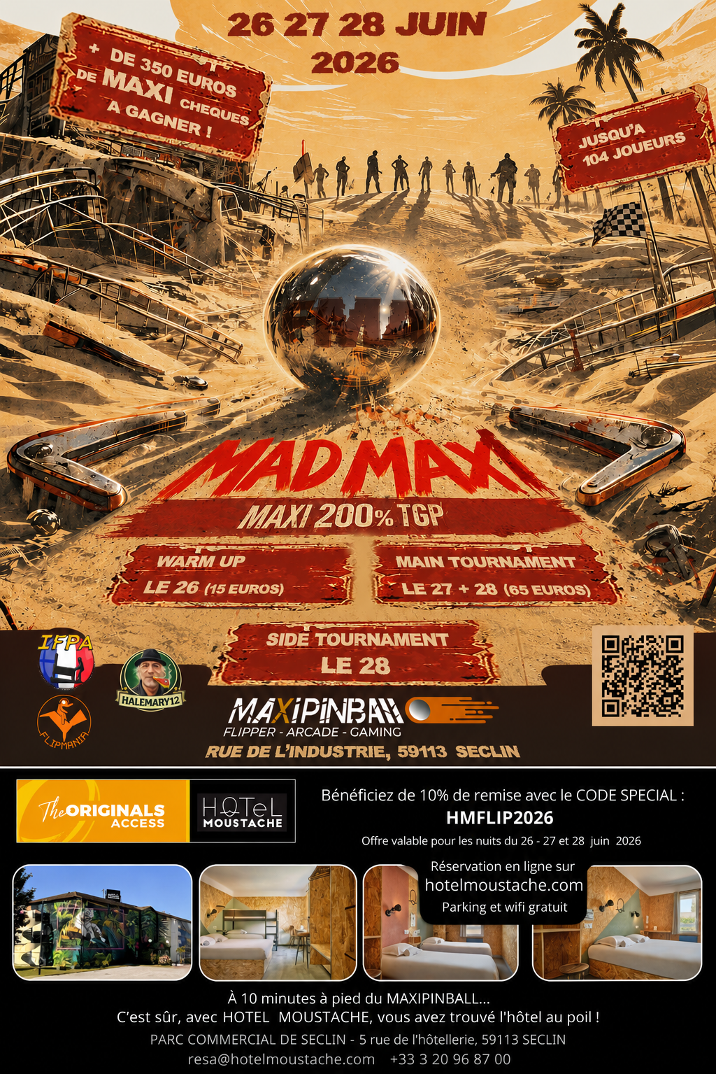 Mad Maxi - Two days tournament 200% TGP.