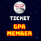 GPA Member Ticket